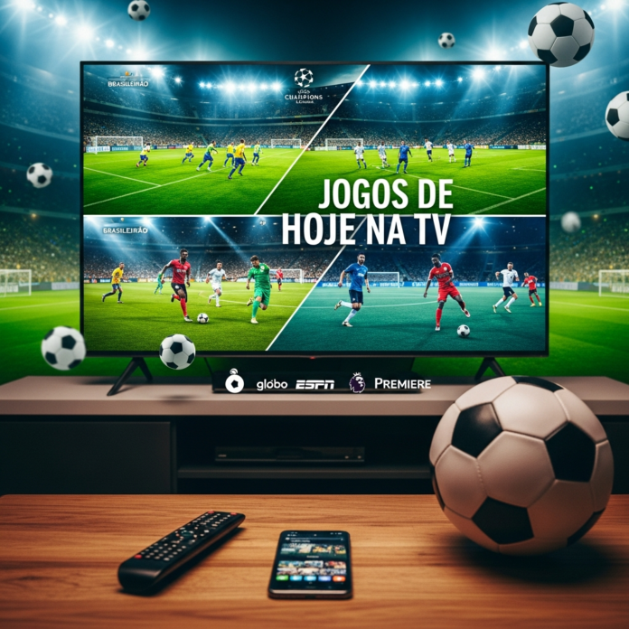 Jogos de hoje na TV: onde assistir às partidas ao vivo - Jogos de hoje na TV